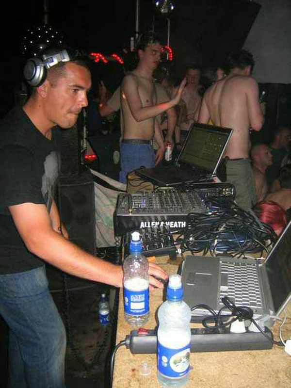 Crowd dancing at an Egebamyasi live show