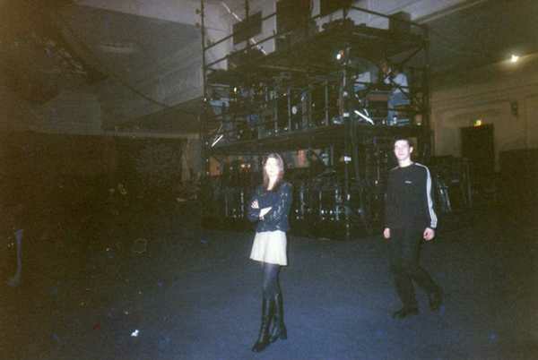 Crowd dancing at an Egebamyasi live show