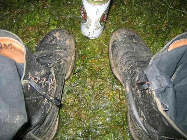 Crowd dancing at an Egebamyasi live show