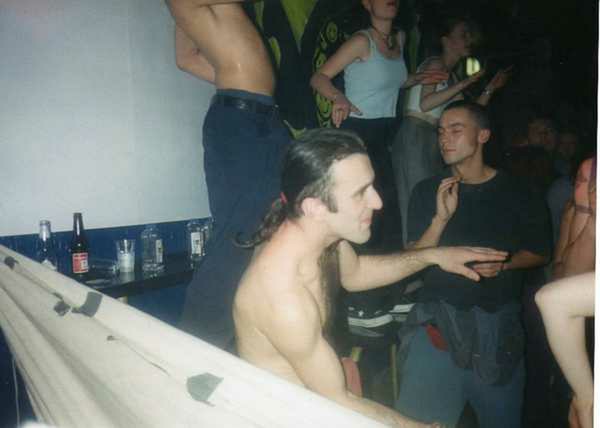 Crowd dancing at an Egebamyasi live show