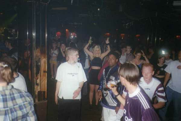 Crowd dancing at an Egebamyasi live show